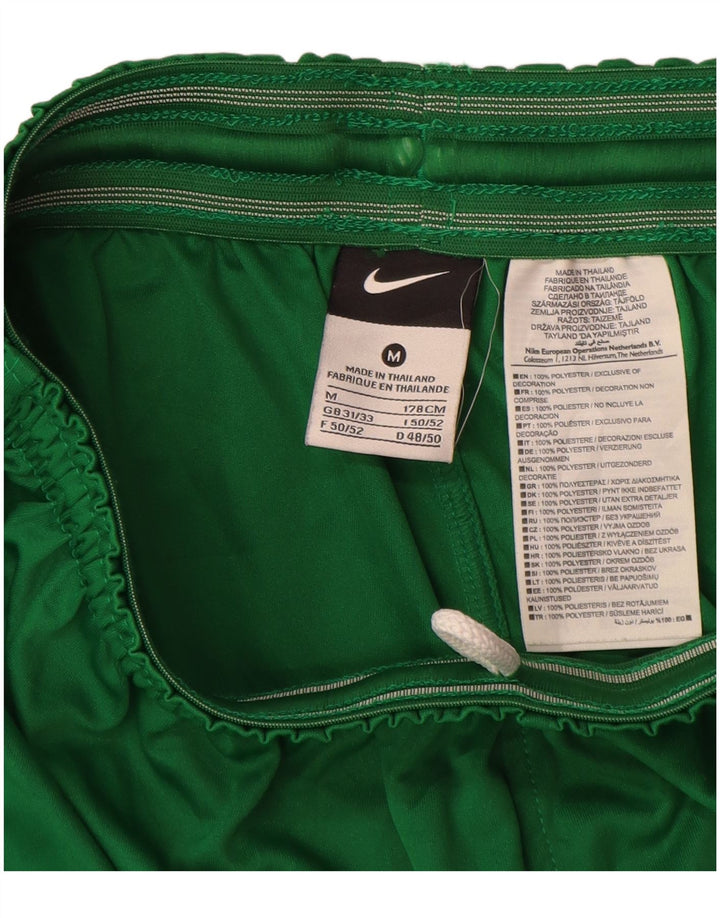 Męskie spodenki sportowe Nike z grafiką, średni zielony poliester