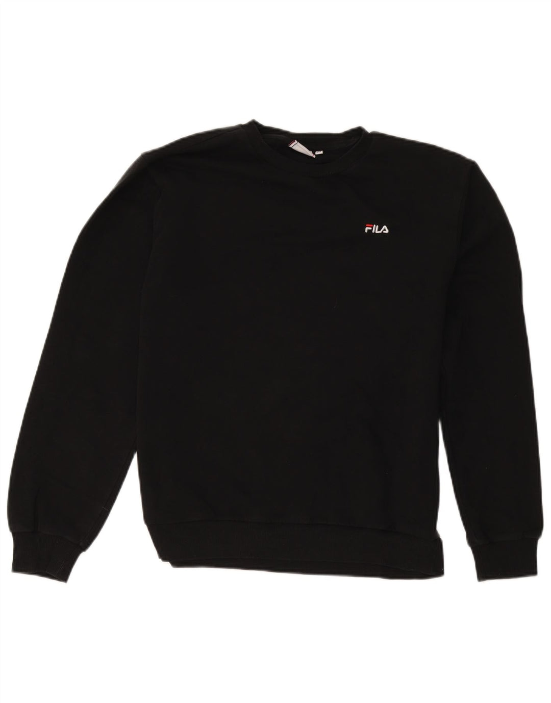 Bluza męska Fila Sweter Średni Czarny Bawełniany Sport