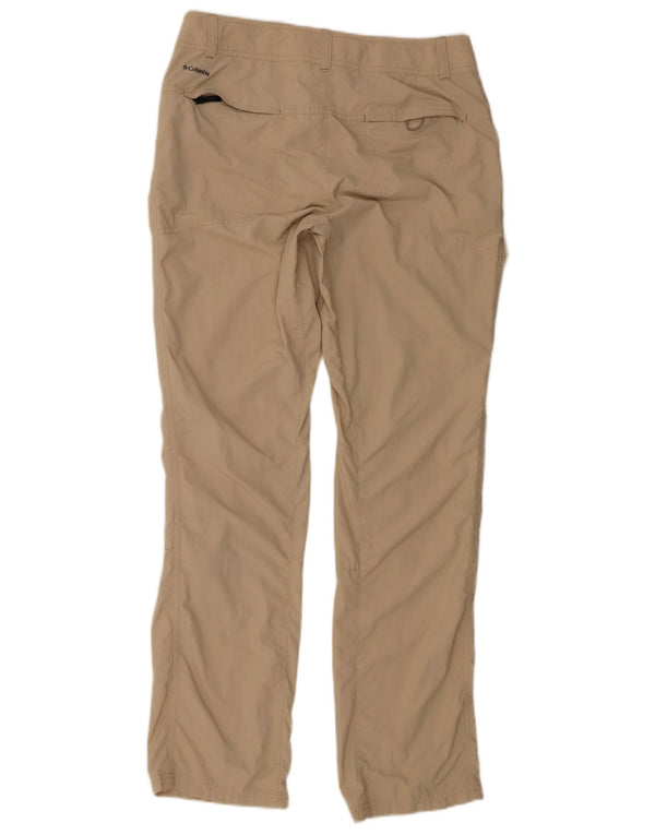 Damskie spodnie cargo z niskim stanem Columbia UK 8 Small W32 L32 Beżowe