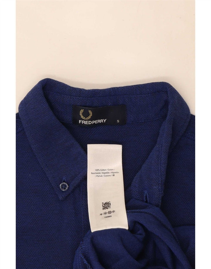 Męska koszulka polo Fred Perry, mała, bawełniana w granatowe paski