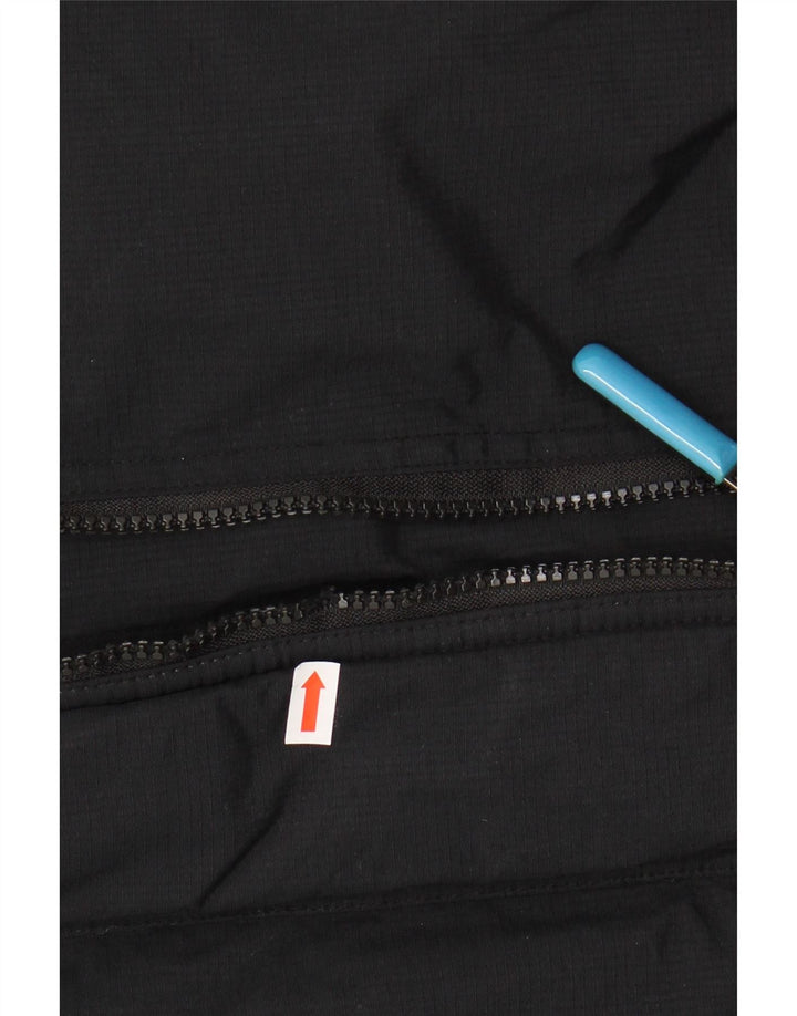 SUPERDRY Męska wiatrówka wiatrówka UK 40, duża, czarna nylonowa