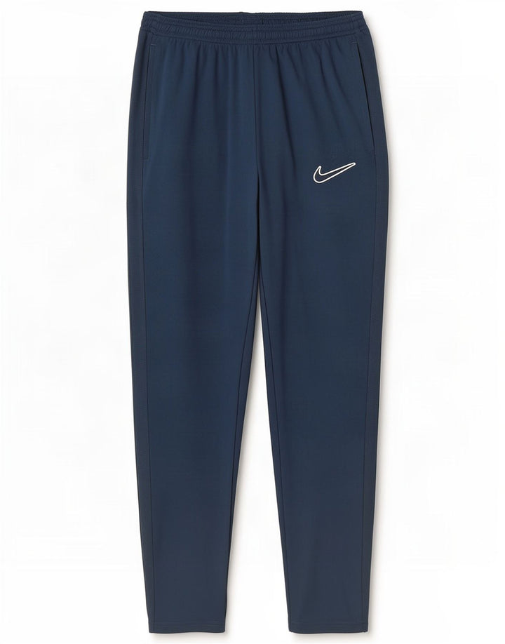 Męskie spodnie dresowe Nike Dri Fit, średni granatowy poliester