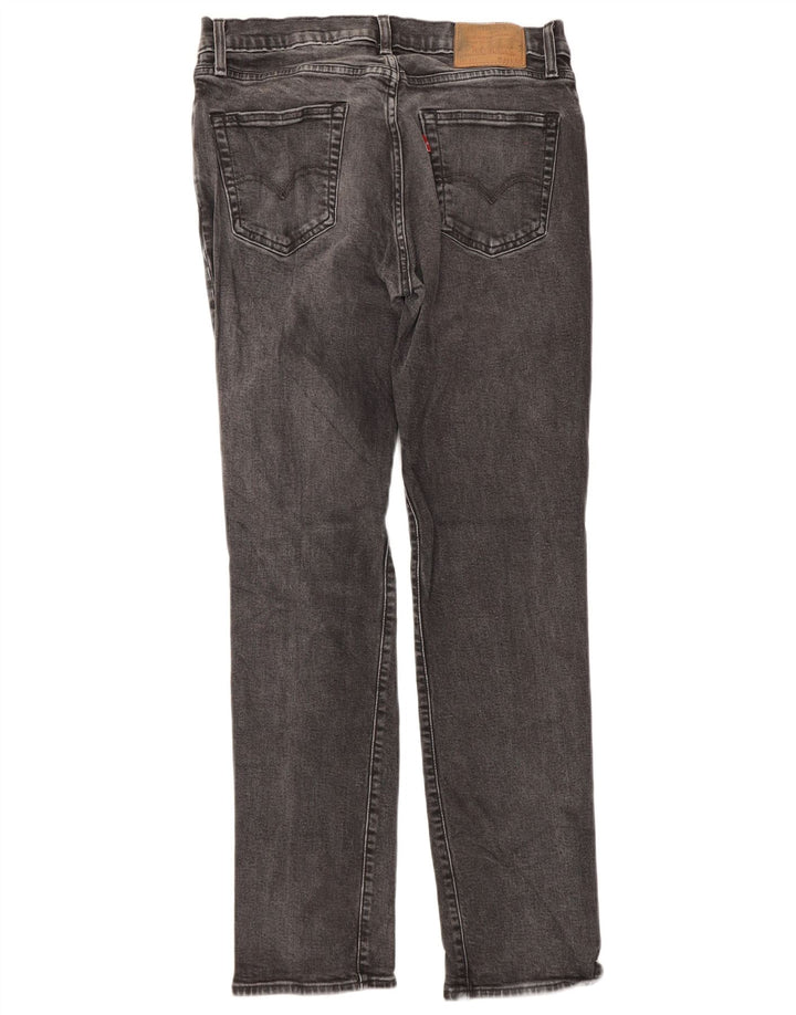 Męskie jeansy Levi's 511 Slim W34 L32 Szara bawełna