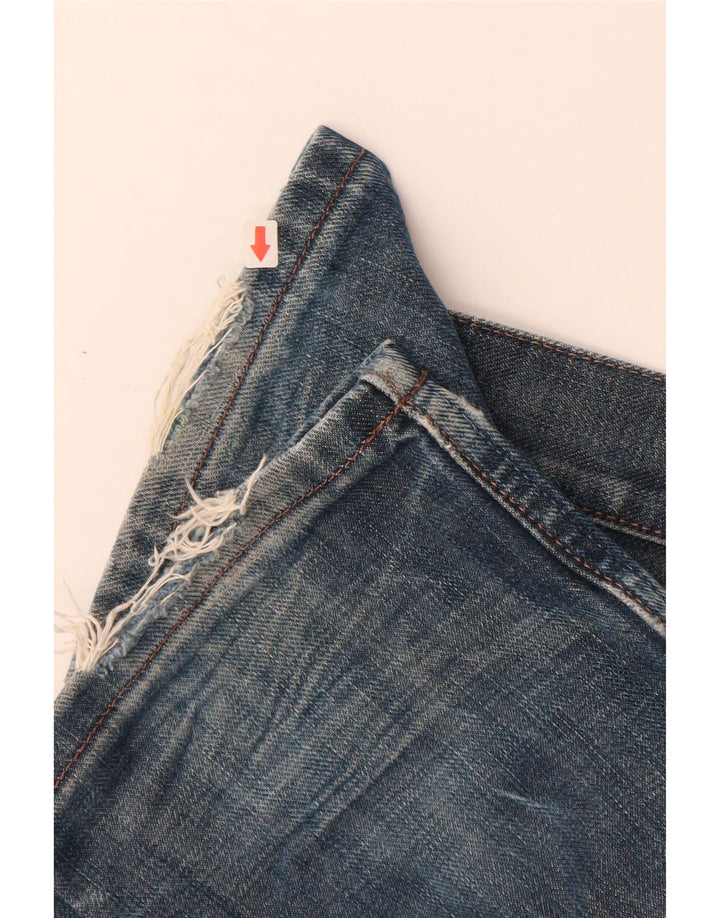 Dżinsy chłopięce LEE z przetarciami, w wieku 11-12 lat, W26, L30, niebieska bawełna