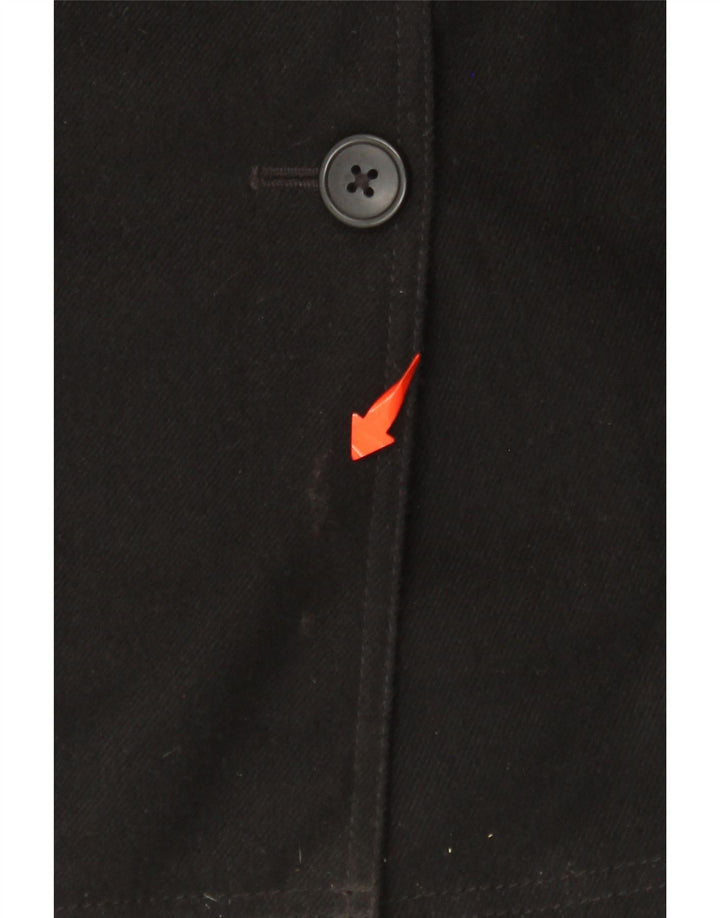 Damski trencz z kapturem Omni-Heat COLUMBIA UK 14, duży, czarny poliester