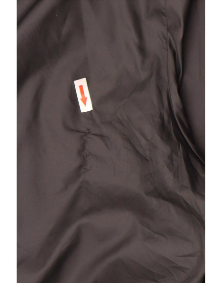 Męska kurtka przeciwdeszczowa z kapturem Nike Graphic UK 42 XL Czarny poliester