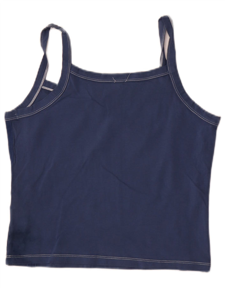 Damski top na ramiączkach North Sails Graphic UK 14, duży, granatowy, bawełniany