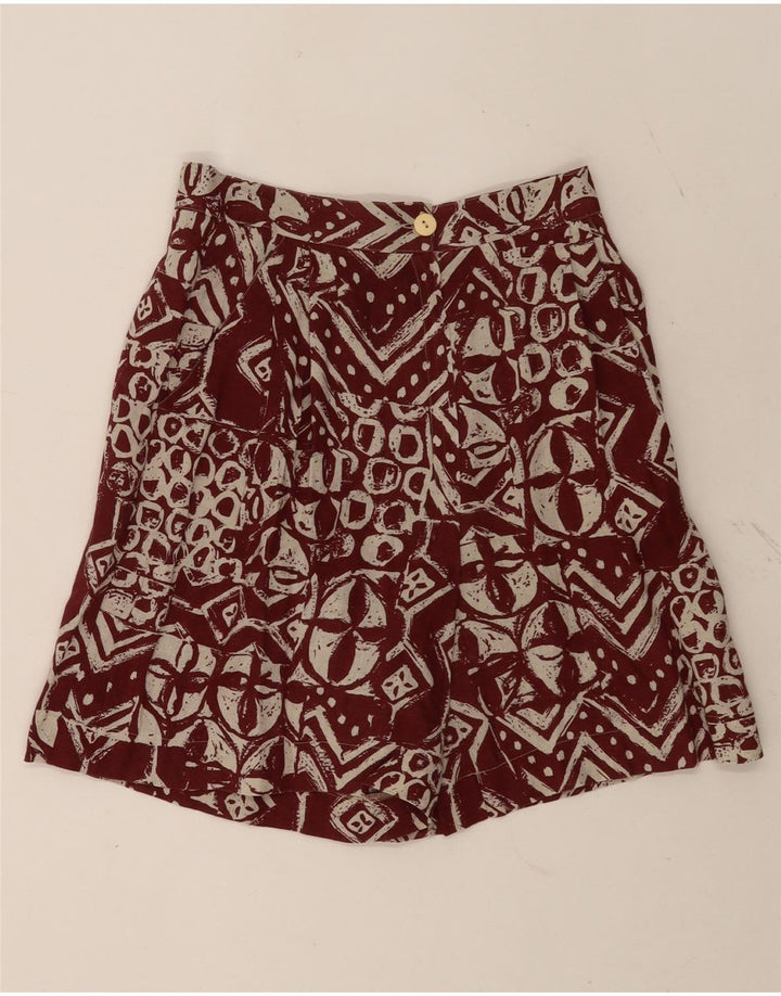 Damskie spodenki Chino Marcello Cioni IT 44 Medium W26 Brązowe Geometryczne