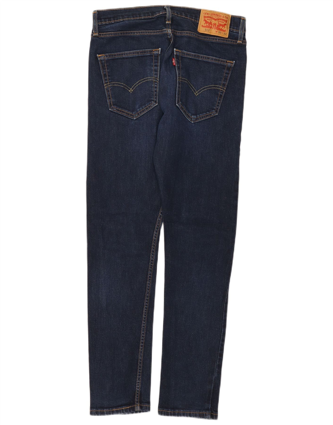 Męskie jeansy LEVI'S 512 Slim Tapered W32 L32 Granatowa bawełna