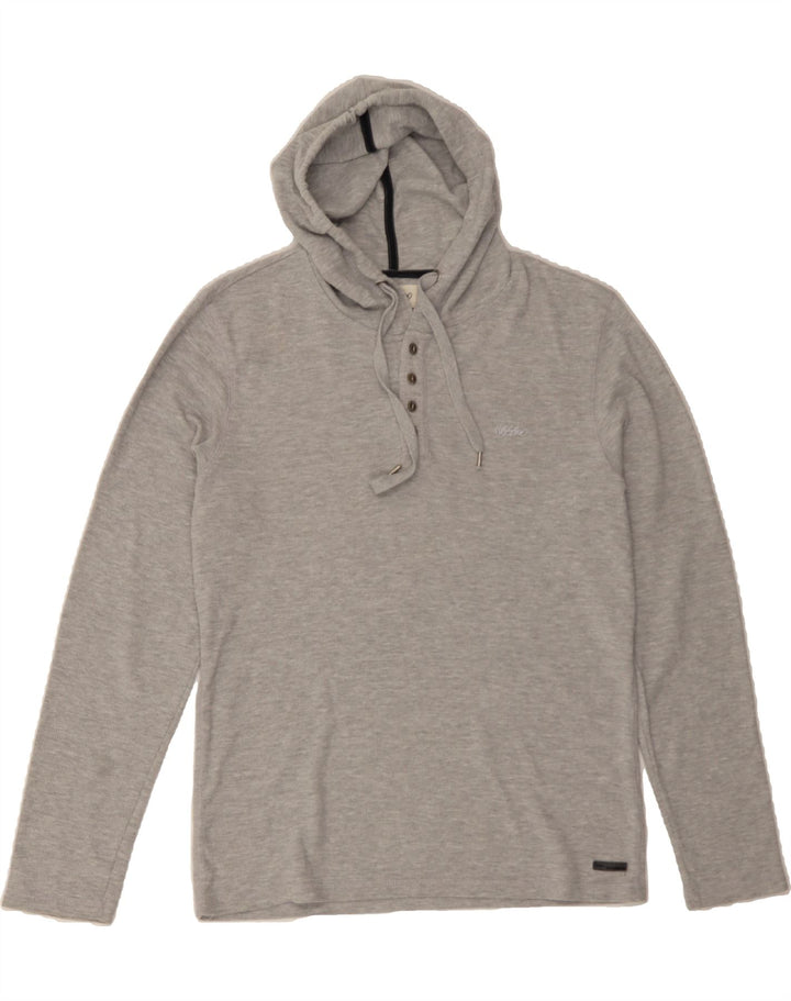 MOSSIMO Mens Hoodie Jumper Large Grey Cotton Vintage Mossimo and Second-Hand Mossimo from Messina Hembry 