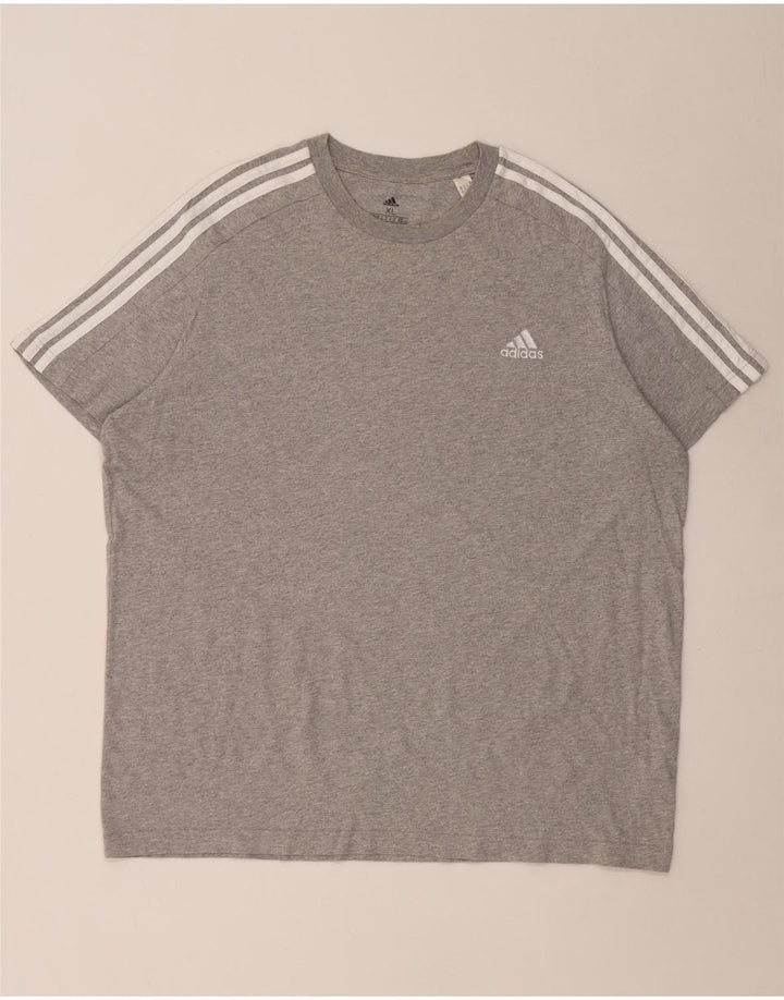 Adidas Męska koszulka Top XL Szara bawełna