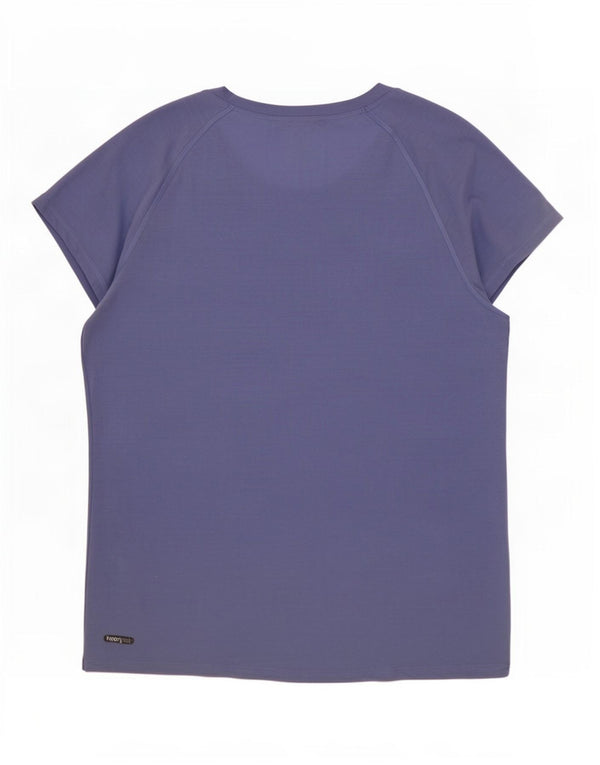 T-shirt damski The North Face UK 14, średni fiolet
