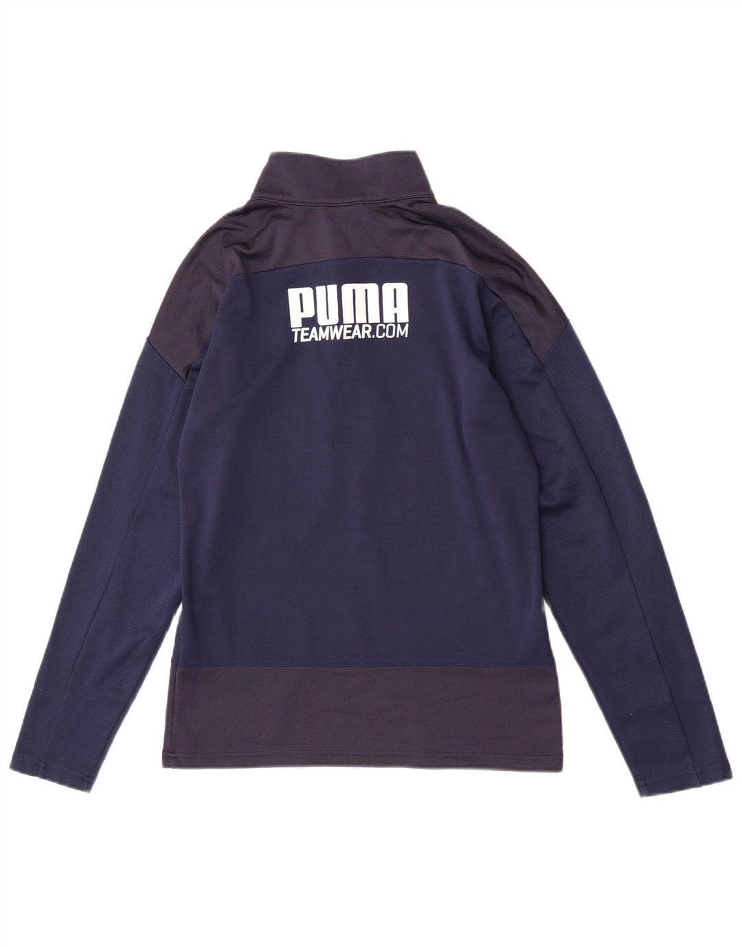 Męski dres Puma z grafiką, mały, granatowy, z blokami kolorów