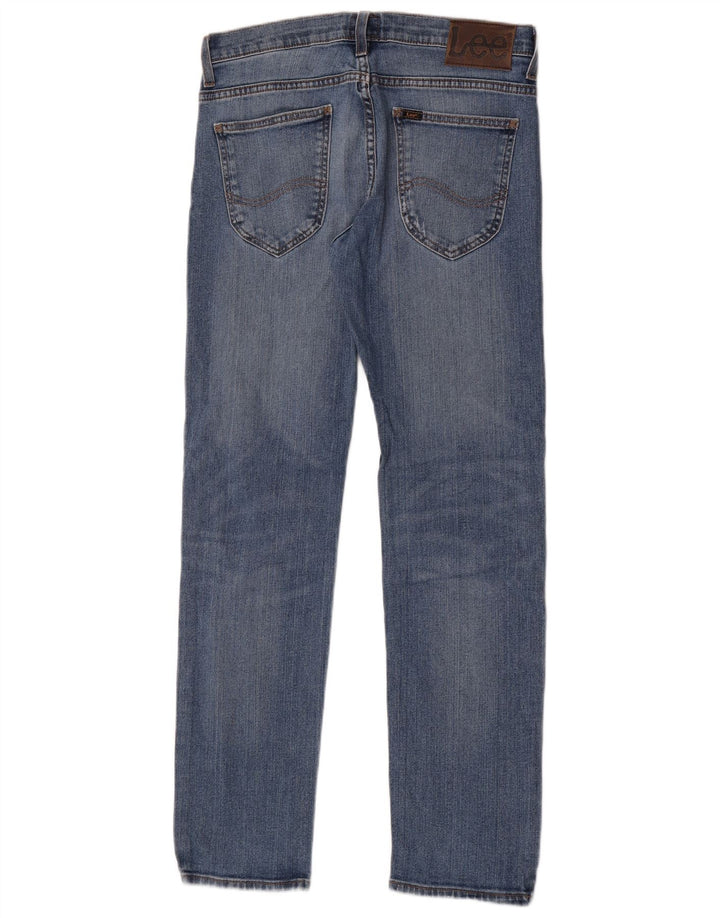 Męskie jeansy Lee Powell Slim W30 L32 Niebieskie bawełniane