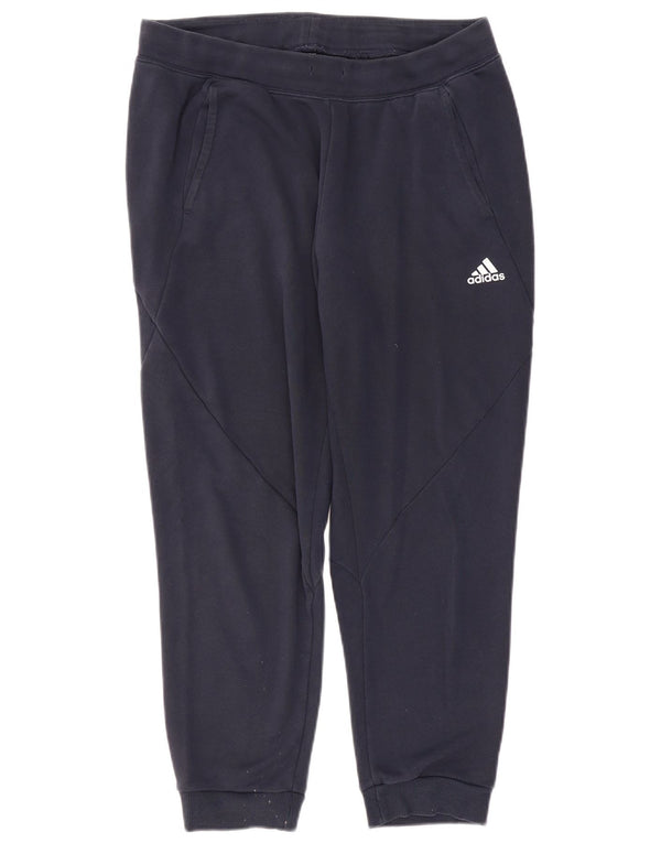 Damskie spodnie dresowe Adidas Joggers UK 16/18 Duże granatowe