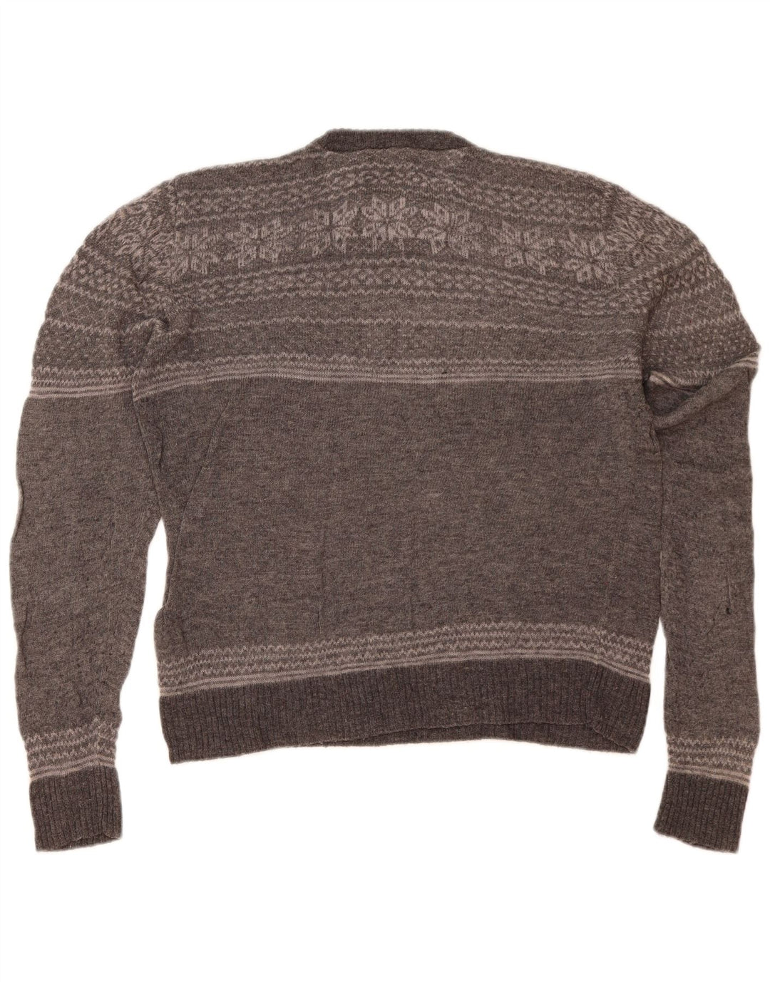 Sweter damski Marks & Spencer z okrągłym dekoltem, UK 14, średni szary