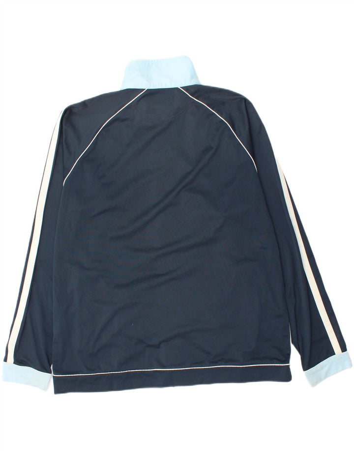 CHAMPION Mens Tracksuit Top Jacket 2XL Navy Blue Colourblock Polyester Vintage Champion and Second-Hand Champion from Messina Hembry 