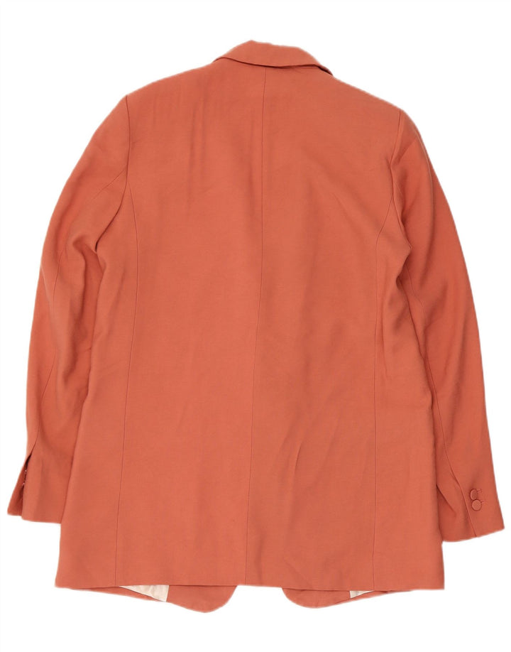 Damska otwarta marynarka Zara UK 10 Small Orange Acetat