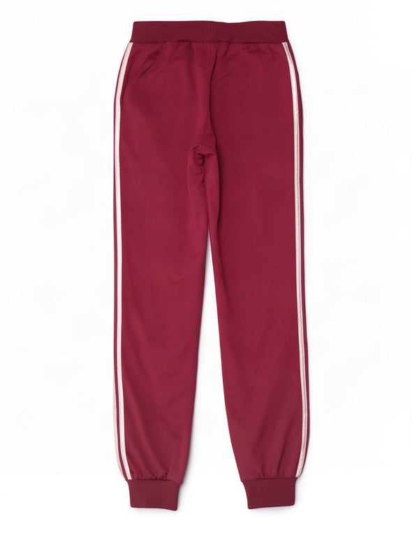 Damskie spodnie dresowe Adidas Joggers UK 16 Large Bordowy poliester