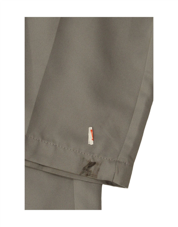 IZOD Mens Golf Straight Suit Trousers W40 L32 Grey Polyester