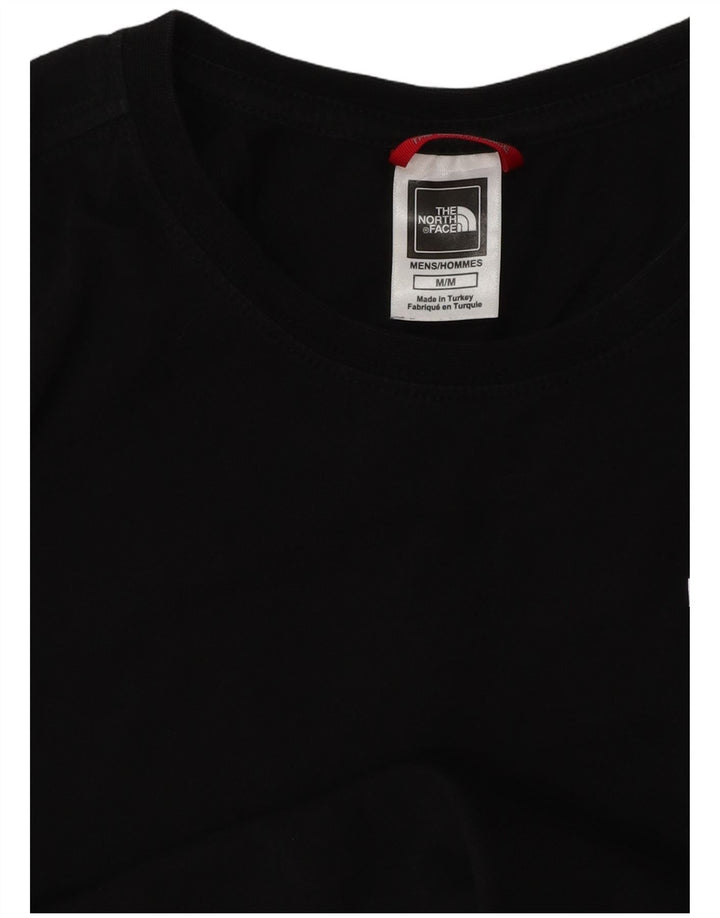 Męski T-shirt z grafiką The North Face, średni czarny