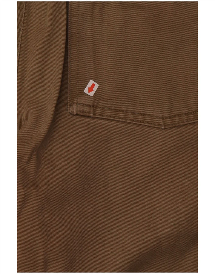 Męskie spodnie cargo Dockers khaki proste W34 L32 khaki