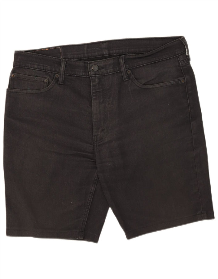 Męskie spodenki jeansowe Levi's 511 W36, duże, czarne, bawełniane
