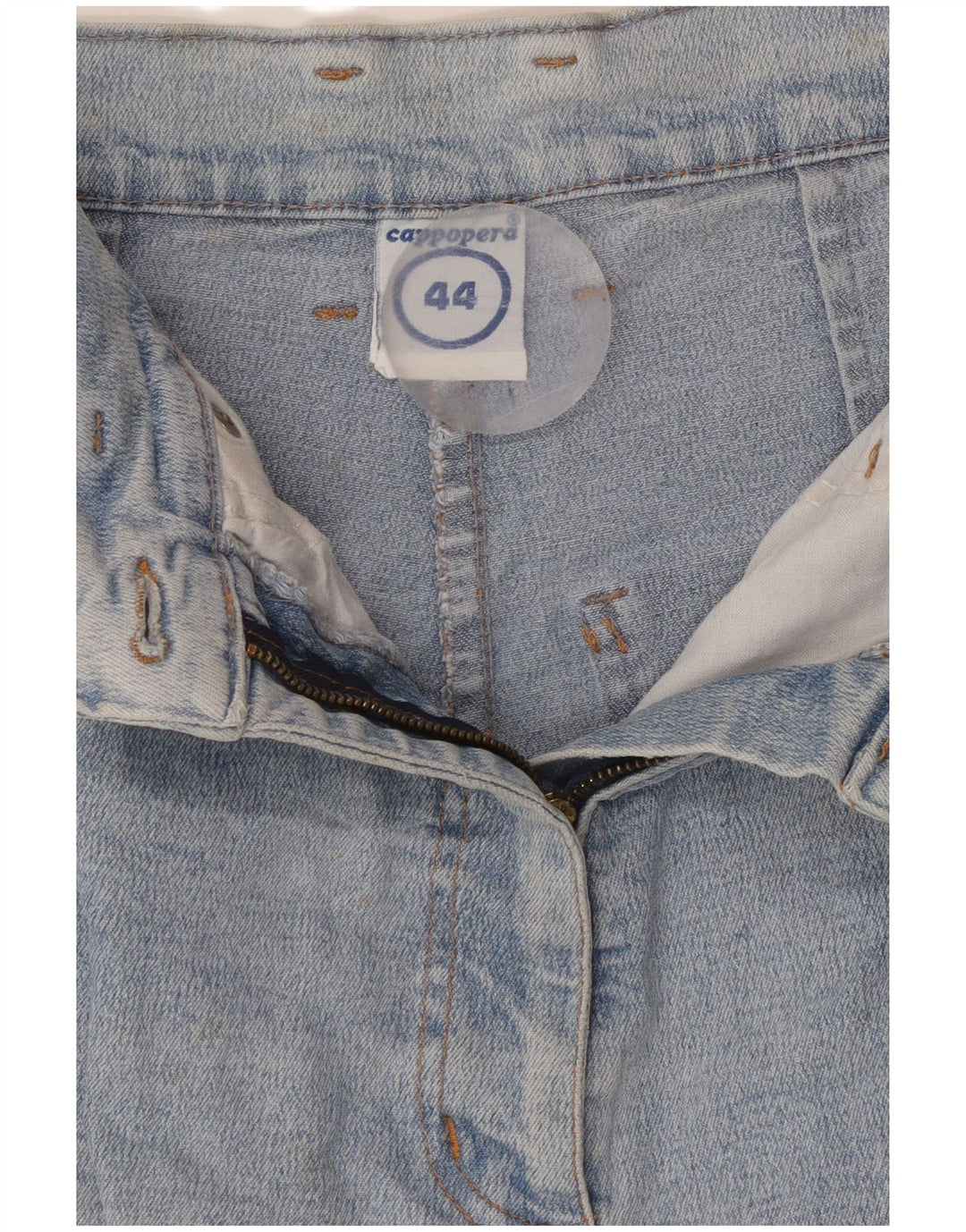 Damskie jeansy z wysokim stanem CAPPOPERA IT 44 Medium W26 L26 Niebieska bawełna