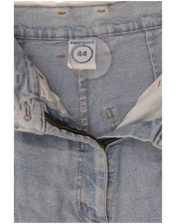 Damskie jeansy z wysokim stanem CAPPOPERA IT 44 Medium W26 L26 Niebieska bawełna