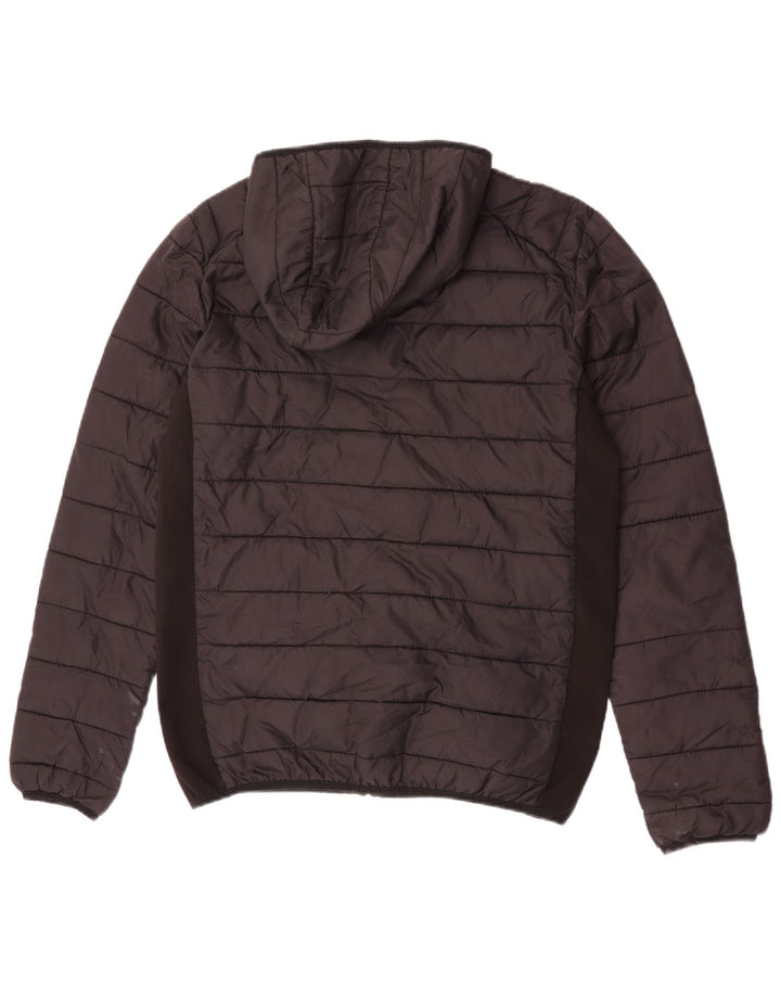Męska ocieplana kurtka z kapturem Ellesse UK 36 Small Black Nylon
