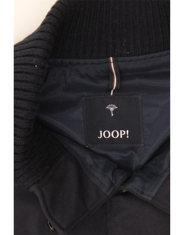 JOOP Mens Padded Gilet UK 40 Large Navy Blue Vintage Joop and Second-Hand Joop from Messina Hembry 