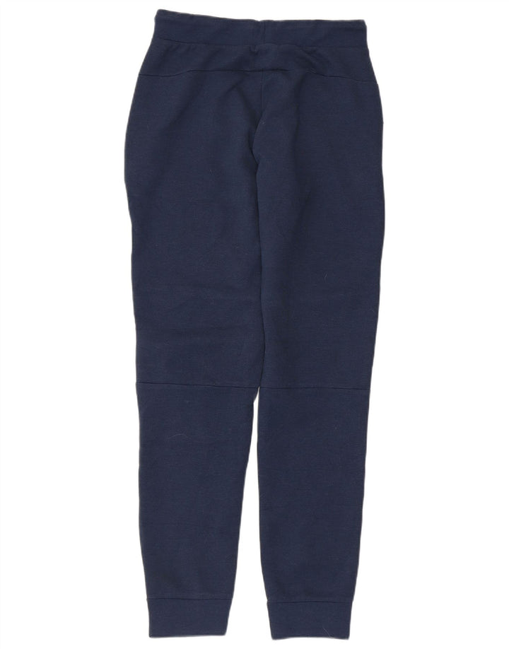 Męskie spodnie dresowe Russell Athletic Joggers, małe, granatowe, poliestrowe