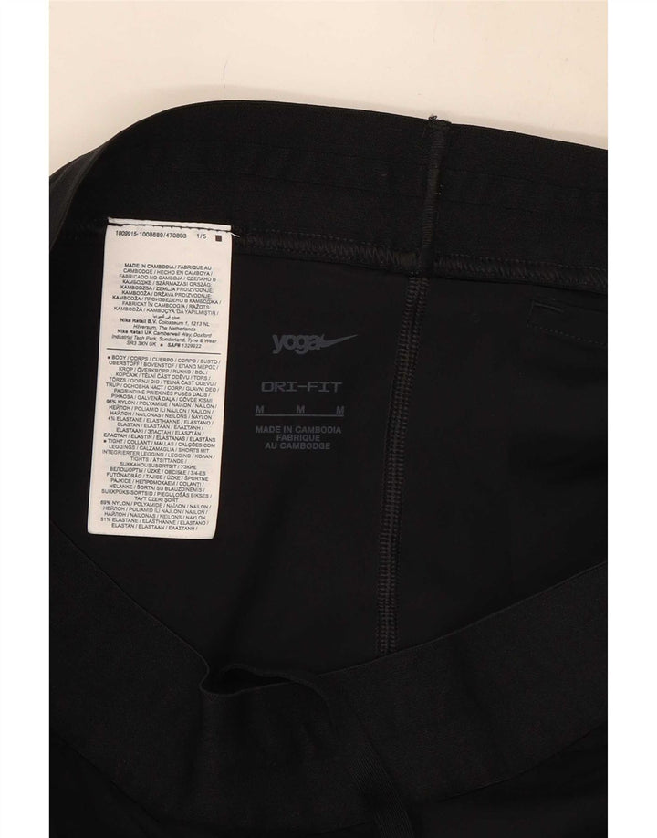 Damskie spodenki sportowe Nike Dri Fit UK 14, średni czarny nylon