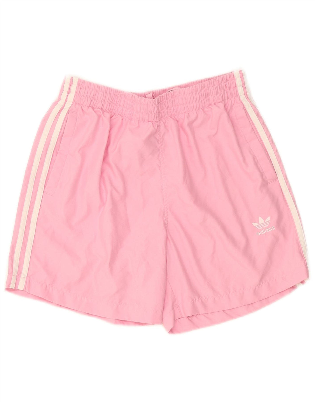 Damskie spodenki sportowe Adidas UK 12, średni róż