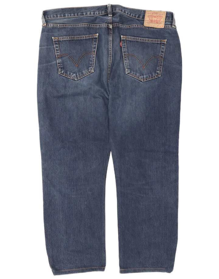 Męskie dżinsy Levi's 751 Straight W40 L32 Niebieskie bawełniane