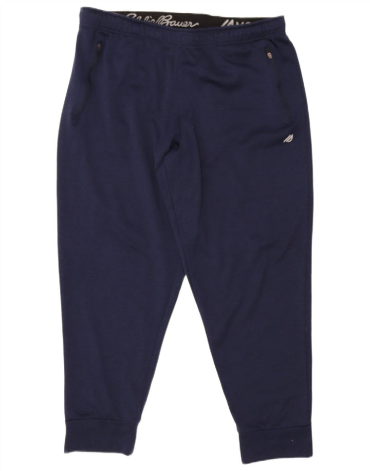 Męskie spodnie dresowe Eddie Bauer Joggers XL Granatowy poliester