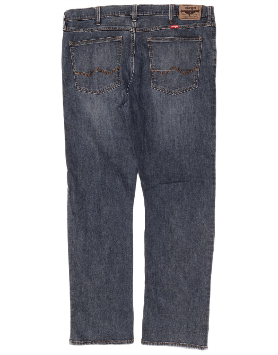 Męskie jeansy Wrangler Slim Straight W38 L30 Niebieskie