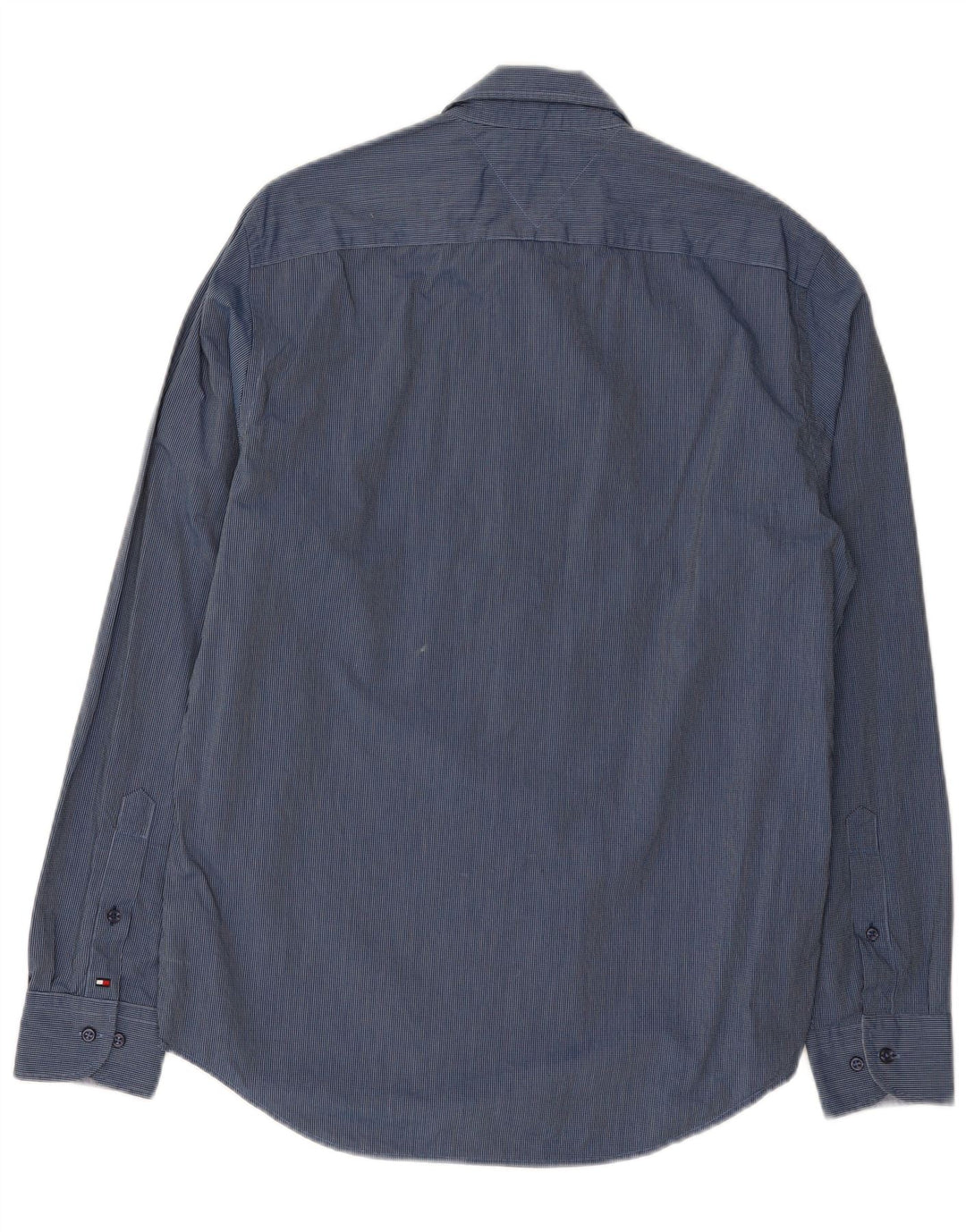 Męska koszula dżinsowa Tommy Hilfiger New York Fit Regular, średnia niebieska kratka