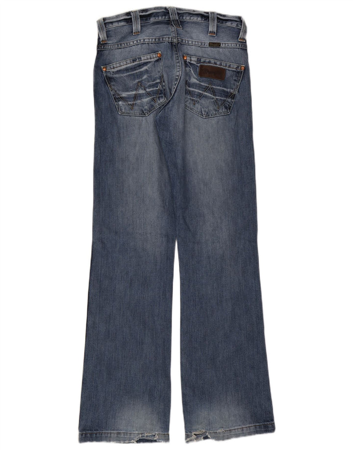 Męskie dżinsy WRANGLER Dayton Bootcut W29 L34 Niebieskie, bawełniane