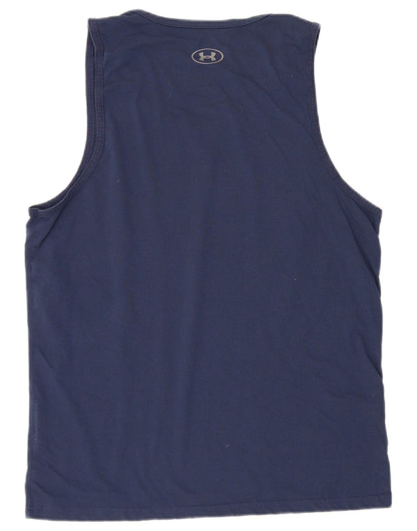 Męska kamizelka Under Armour Heat Gear Graphic Graphic XL, granatowa, bawełniana