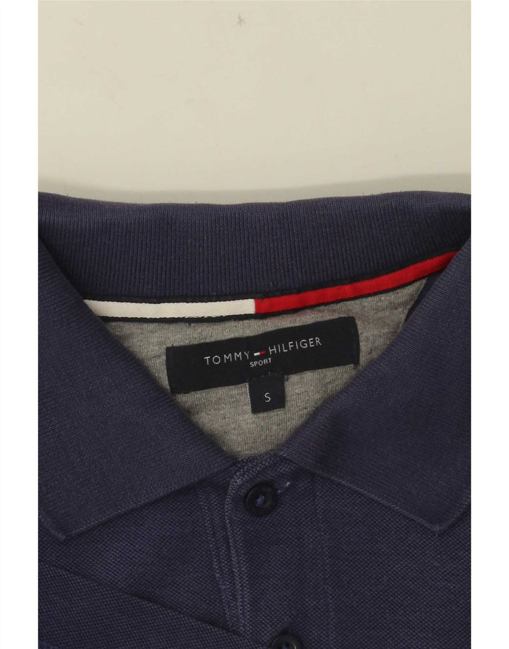 Męska koszulka polo Tommy Hilfiger, mała, granatowa