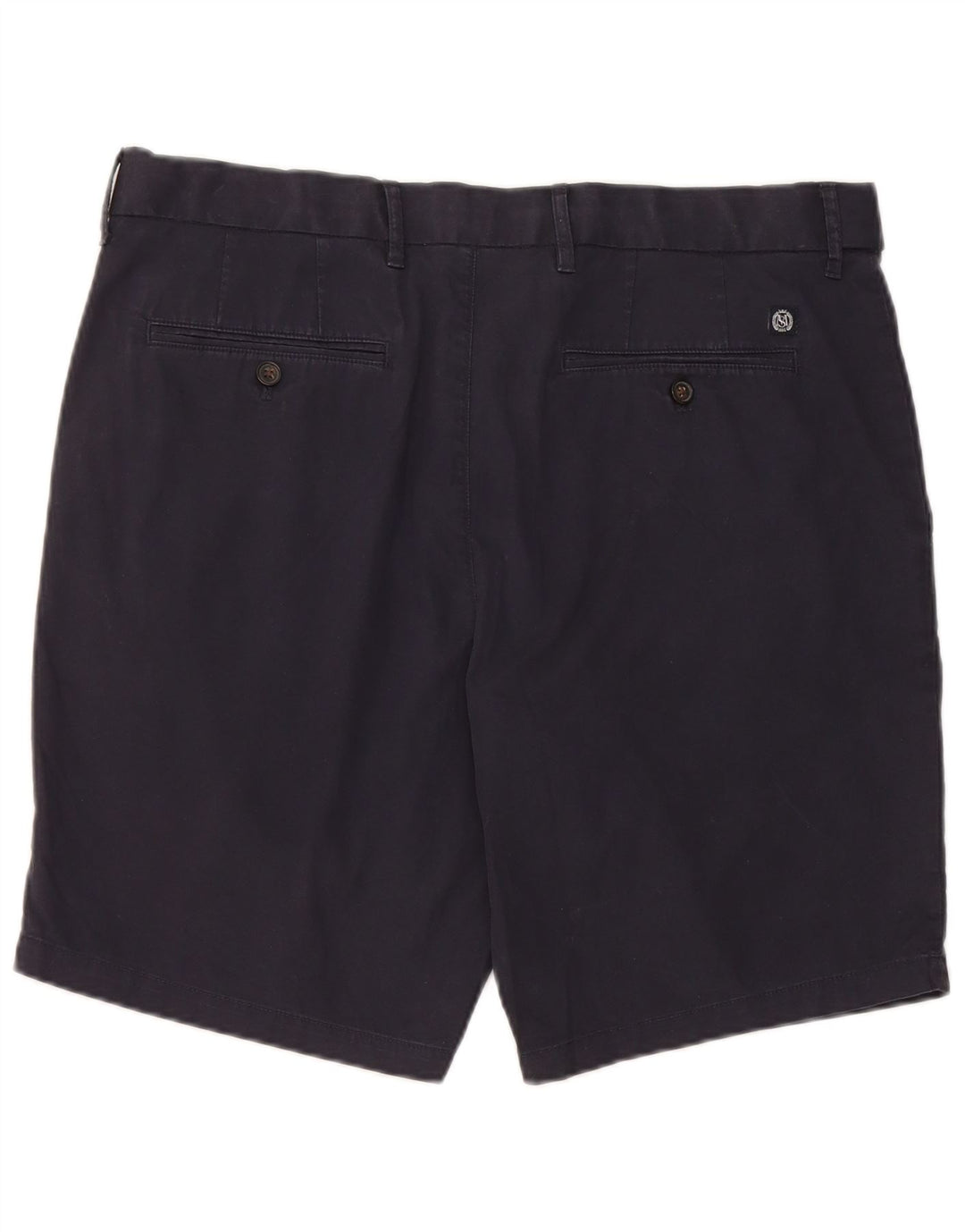 Marks & Spencer Męskie spodenki Chino W36, duże, granatowe, bawełniane