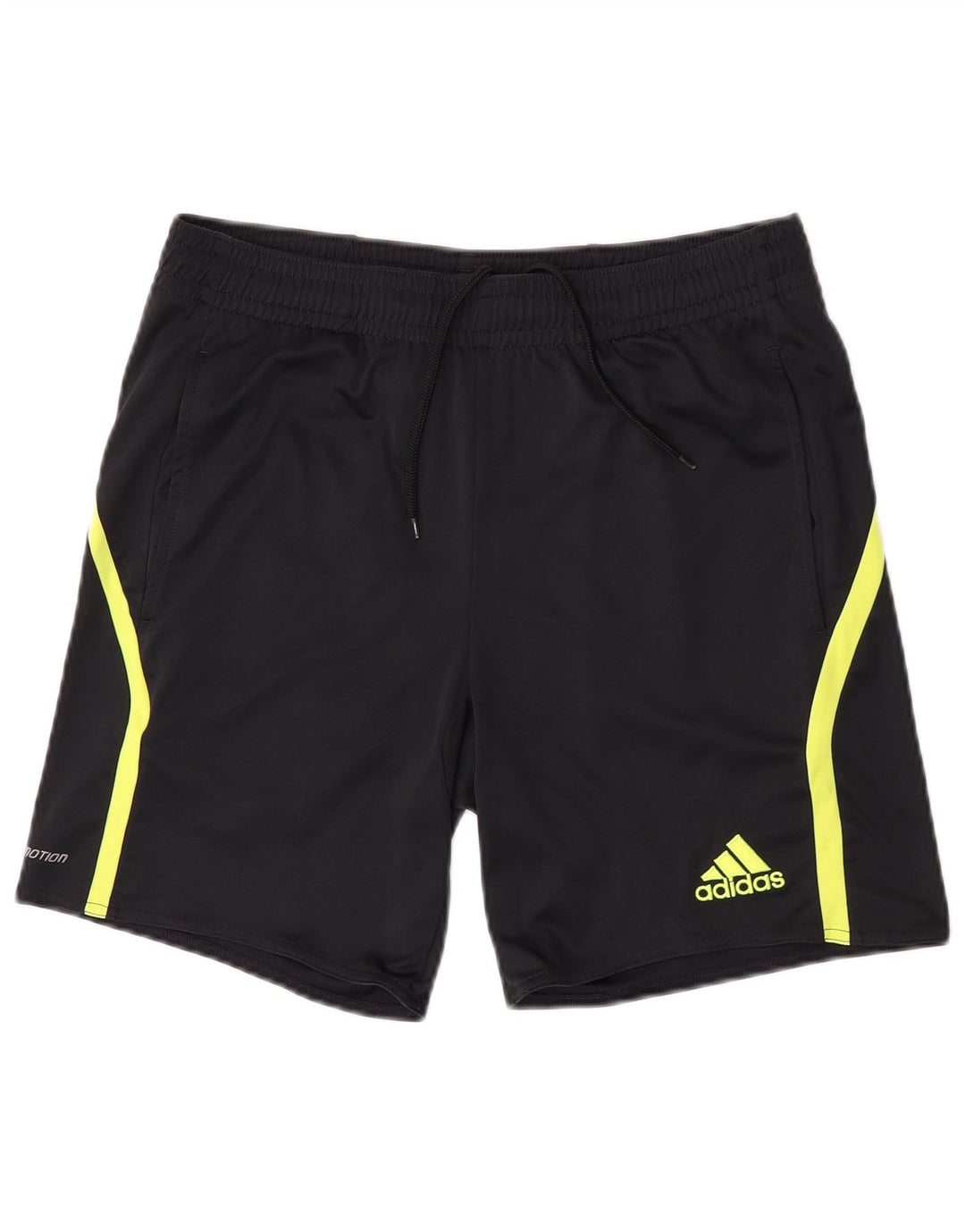 Męskie spodenki sportowe Adidas Climalite, małe, czarne, poliestrowe