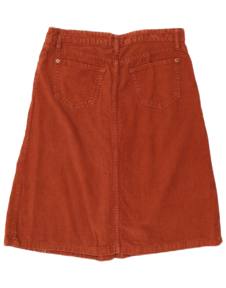 Spódnica sztruksowa Zara damska EU 38 Small W28 brązowa