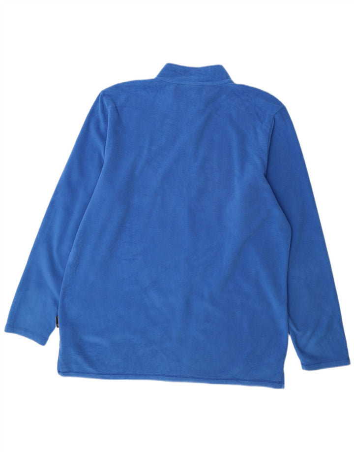 Męski sweter polarowy Jack Wolfskin z zamkiem błyskawicznym UK 50 3XL Niebieski poliester