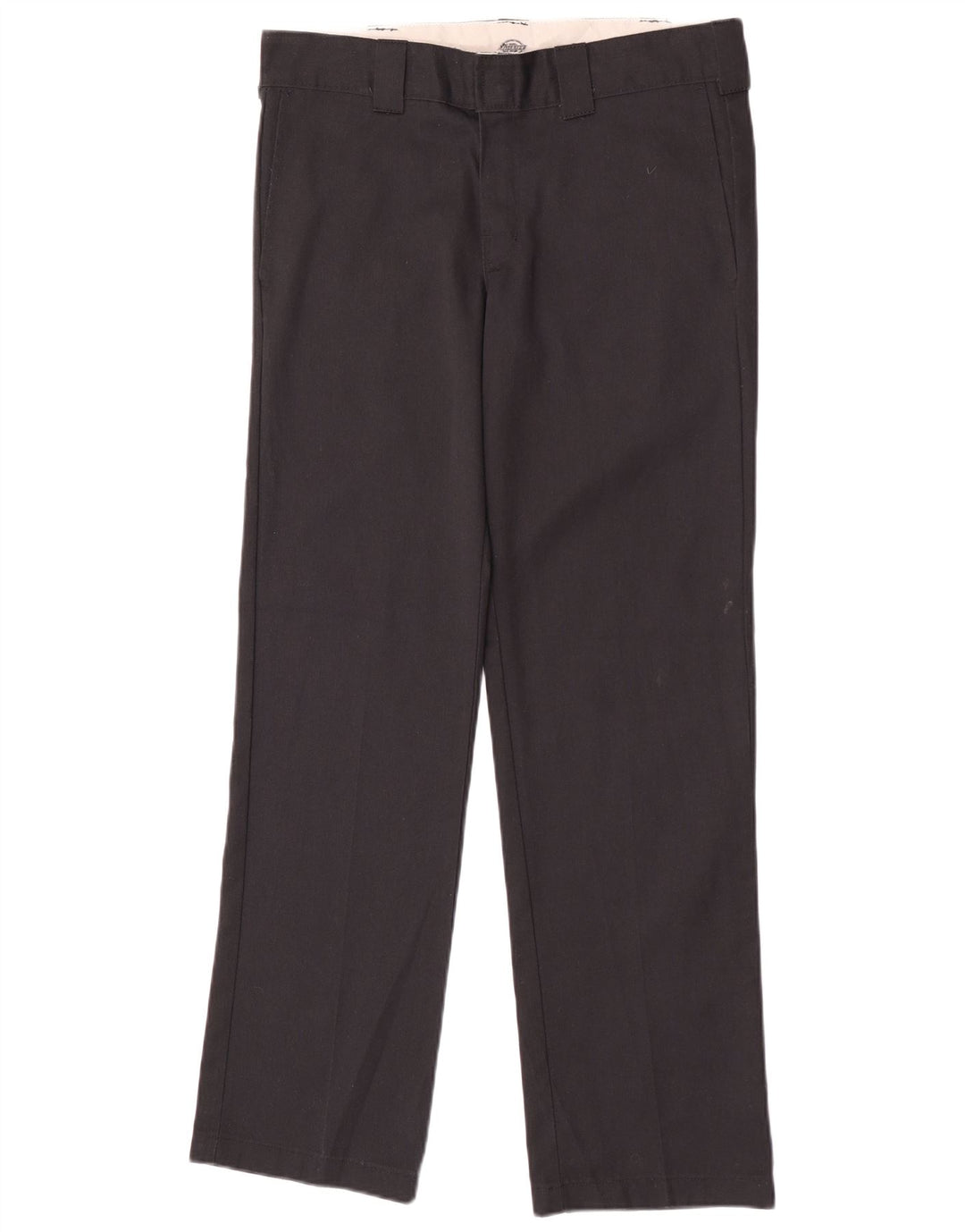 Męskie proste spodnie chino Dickies W31 L32 Czarny poliester