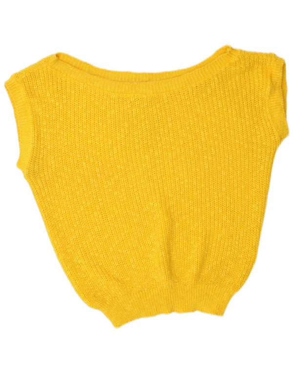 Sweter damski St. Bernard z dekoltem w łódkę, UK 14/16, duży, żółty