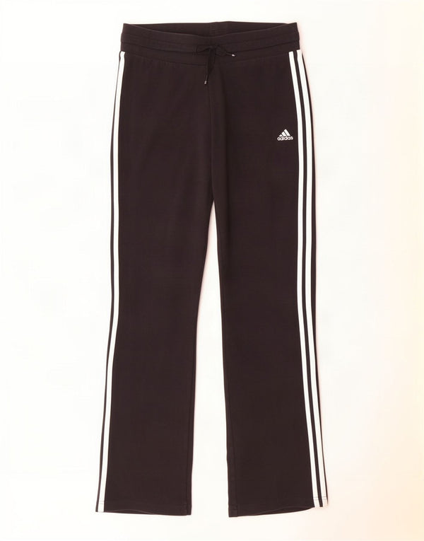 Damskie spodnie dresowe Adidas UK 10, małe, czarne, bawełniane