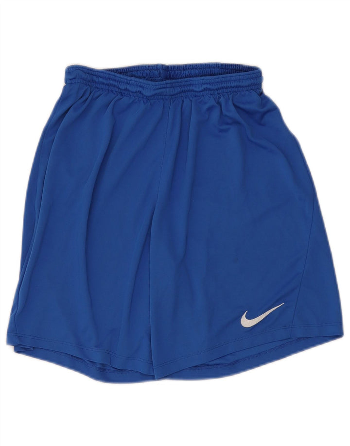 Męskie spodenki sportowe Nike Dri Fit, małe, niebieskie, poliestrowe