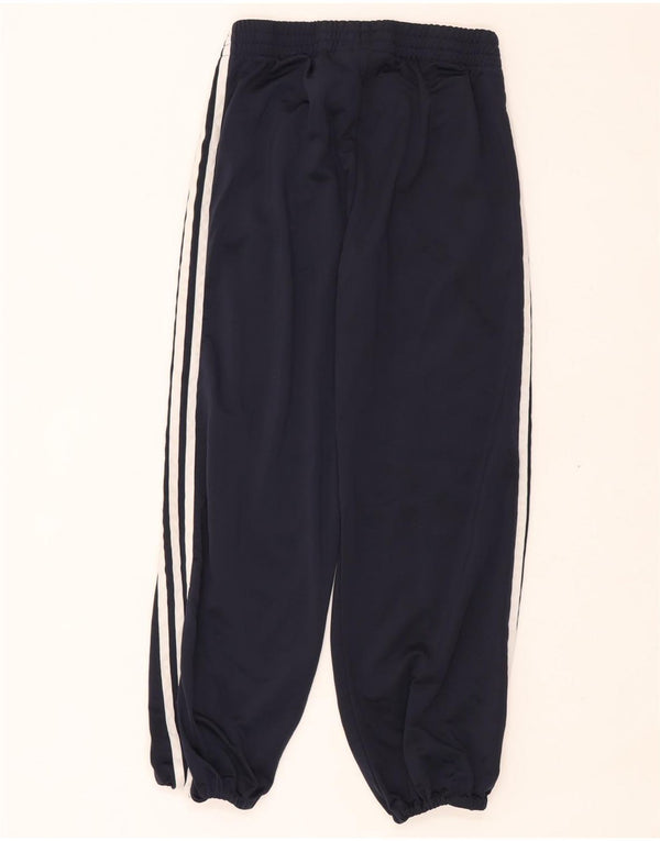 Damskie spodnie dresowe Adidas Joggers UK 10 Małe granatowe, poliestrowe